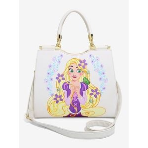 Loungefly Disney Tangled Floral Embroidered Handbag